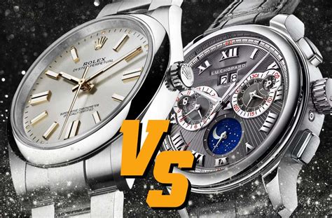 rolex vs chopard watch|iwc or omega.